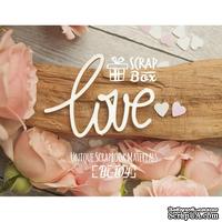 Чипборд ScrapBox - Надпись Love - ScrapUA.com