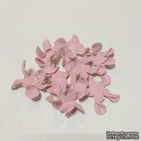 Гортензия волнистая, розовая, 5 лепестков, 45 мм, 20 шт - ScrapUA.com