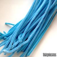 Синельная проволока, цвет голубой, 30 см, 1 штука - ScrapUA.com