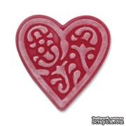 Лезвие Sizzix Embosslits Die - Heart, Lace by Scrappy Cat, 1 шт.