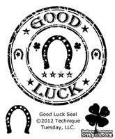 Набор акриловых штампов Technique Tuesday - Good Luck Seal - ScrapUA.com