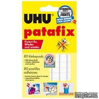 Фиксирующие подушечки UHU Patafix, белые, 80 шт.