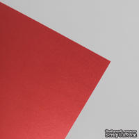 Картон Metallic Board красный, 250гр/м2, red, 18,5х30 - ScrapUA.com