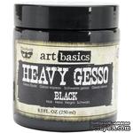 Грунт универсальный от Prima, цвет черный, Finnabair Art Basics Heavy Gesso 8.5oz, 250 мл - ScrapUA.com