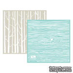 Папка для тиснения We R Memory Keepers - Embossing Folder - Wood Grain