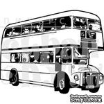 Штамп от Питерского Скрапклуба - Англия. Автобус, 4.5х3.6 см - ScrapUA.com