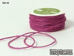 Джутовый шнур Twisted Burlap - Grape, 1 мм, цвет: розовый, 90 см - ScrapUA.com