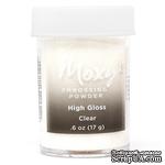 Пудра для ембоссинга Moxy Clear High Gloss от American Crafts, прозрачная, 17 г - ScrapUA.com