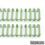 Пружины для биндера &quot;Cinch&quot;  We RMemory Keepers, 0,75 дюйма (1,9см), 2 шт., цвет зеленый - ScrapUA.com