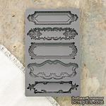 Молды силиконовые от Prima - Iron Orchid Designs - Vintage Art Decor Mould - Object Labels 1 - ScrapUA.com