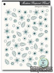 Маска от Memory Box -  STENCILS - Pinpoint Floral stencil - ScrapUA.com