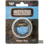 Матовый воск от Prima Marketing - Finnabair Art Alchemy Matte Wax - Patina Blue, 20 мл - ScrapUA.com