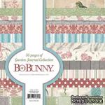 Набор двусторонней бумаги BoBunny - Garden Journal - Paper Pad, размер 15х15 см, 36 листов
