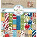 Набор двусторонней бумаги BoBunny - Dear Santa - Collection Pack, размер 30х30 см