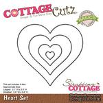 Лезвие CottageCutz - Heart Set