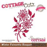 Лезвие CottageCutz Winter Poinsettia Bouquet (Elites) - ScrapUA.com