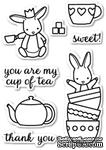 Штампы от Memory Box - Bunny Tea Time clear stamp set