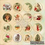 Лист высечек от Craft and You Design - Christmas Story,  30х30 см, CP-CS09 - ScrapUA.com