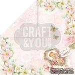 Лист скрапбумаги от Craft and You Design - Hello Baby, 30х30 см, CP-HB03