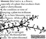 Резиновый штамп от Memory Box -  Blossom Branch - ScrapUA.com