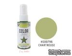 Краска - спрей от Heidi Swapp с перламутровым блеском - CHARTREUSE - COLOR SHINE SPRITZ, 50мл - ScrapUA.com