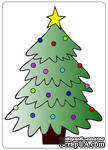 Папки для тиснения Crafts Too Embossing Folder -Christmas Tree - ScrapUA.com
