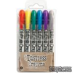 Tim Holtz Distress Crayon Set #4, 6 шт. - ScrapUA.com