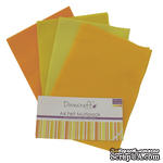 Набор отрезков фетра от Dovecraft - Felt Multiple Pack - Yellows, 8 шт. - ScrapUA.com