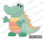 Ножи от Impression Obsession - Patchwork Gator - ScrapUA.com