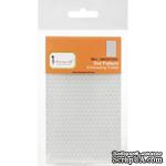 Мини папка для тиснения  Dress My Craft Embossing Folder 3&quot;X4.75&quot; - Dot Pattern - ScrapUA.com