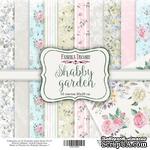 Набор скрапбумаги - Shabby garden, 20x20 см, ТМ Фабрика Декора - ScrapUA.com