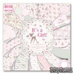 Набор бумаги от First Edition - It’s a Girl, 30x30 см, 48 листов - ScrapUA.com