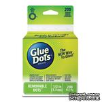 Клеевые капли Glue Dots - Removable - Roll, 200 штук, 13 мм, в рулоне, временное приклеивание - ScrapUA.com