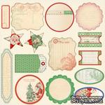 Высечки от Melissa Frances - Countdown To Christmas Cardstock Die - Cuts.Размер от 3,5 х 6,5 см до 5,5 х 10 см - ScrapUA.com