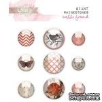 Украшения под стеклянным покрытием от Glitz Design - Hello Friend Giant Rhinestones - ScrapUA.com