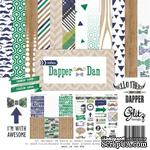 Набор бумаги от Glitz Design - Dapper Dan Collection Pack, 30х30 см