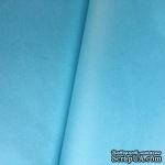 Папиросная бумага тишью 50х66см  (слож.25 х 16,5см), цвет: голубой, 10 листов - ScrapUA.com