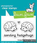 Штампы от Lawn Fawn Clear Stamps - Hedgehugs - Ежики