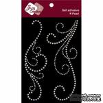 Украшение из жемчуга от Zva Creative - Double Flourishes Pearl (d) - White, цвет белый - ScrapUA.com