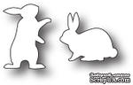 Ножи от Poppystamps -  DIES- Fuzzy Bunnies  