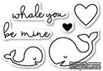 Штампы от Poppystamps -Yes I Whale clear stamp set