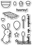 Штампы от Poppystamps - Cupcake Party clear stamp set