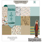 Набор бумаги для скрапбукинга от Pretty Little Studio - Monsieur Paper Pack