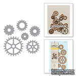 Ножи от Spellbinders - Die D-Lites Gears Etched Dies - ScrapUA.com