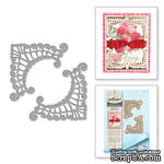 Ножи от Spellbinders - Eliza Lace Corners - ScrapUA.com