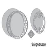 Ножи для вырубки от Spellbinders - Bella Luce Ova - ScrapUA.com