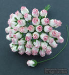 Буточники розы, цвет розовый, диаметр - 8-10мм, 5 шт. - ScrapUA.com