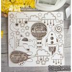 Чипборд ScrapBox - детский набор Magic Sky Hc-015 - ScrapUA.com