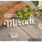 Чипборд ScrapBox - Надпись Miracle Hi-304 - ScrapUA.com