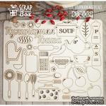 Чипборд ScrapBox - Кухонный набор большой - ScrapUA.com